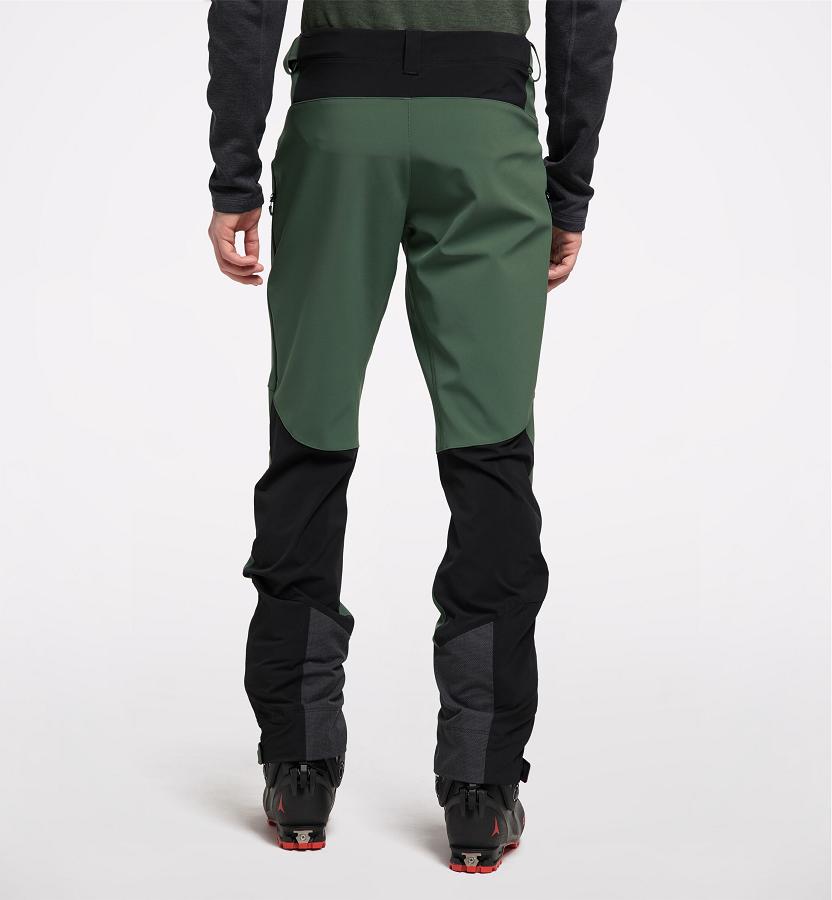Haglöfs Mens Rando Flex Ski Pants Dark Green/Black New Zealand 86397FAMN